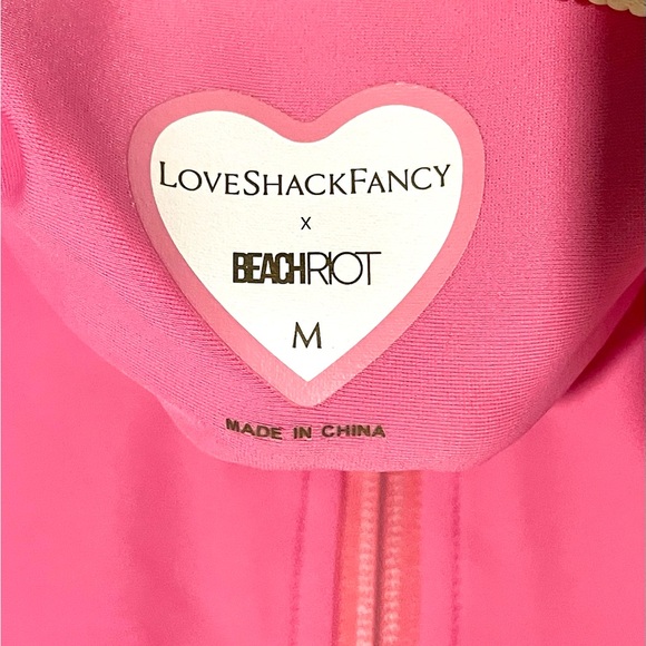 LoveShackFancy Pink and Blue One-Piece Swimsuit Size M EUC - Picture 8 of 8